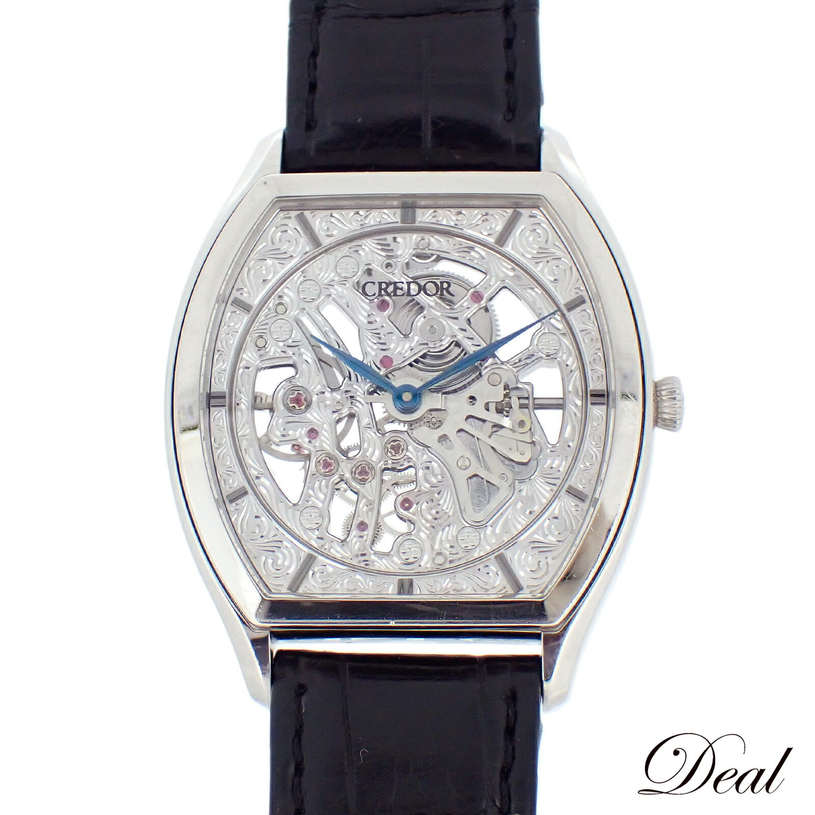 プラチナ950 SEIKO セイコー クレドール シグノ アートピース GBBD981 6899-00D0 メンズ 腕時計