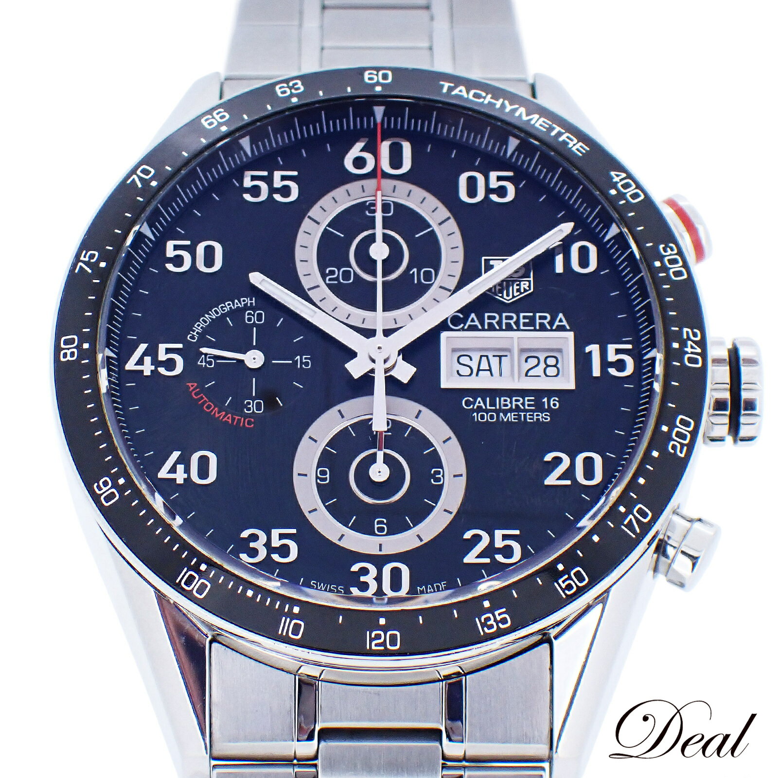 TAG HEUER タグホイヤー カレラ タキメーター クロノ キャリバー16 CV2A10.BA0 ...