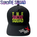 ザ スーサイド スクワッド キャップ スーサイドスクワッド キャップ 帽子 THE SUICIDE SQUAD “極”悪党 集結 ハーレイクイン ハーレイクイーン インロック