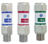 【3本セット】-6dB、-10dB、-15dBアッテネーター10〜2400MHz対応電通タイプ【キャンセル不可商品】【RCP】02P10Feb14