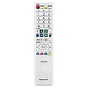 【メール便発送も可能】 SHARP純正パーツ テレビ用リモコン 0106380416 AQUOS シャープ 【RCP】 05P27May16