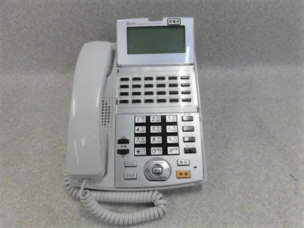【中古】NX-(24)IPFSTEL-(1)(W) NTT αNX-S/M/L 24ボタンISDN停電用スター電話機【ビジネスホン 業務用 ..