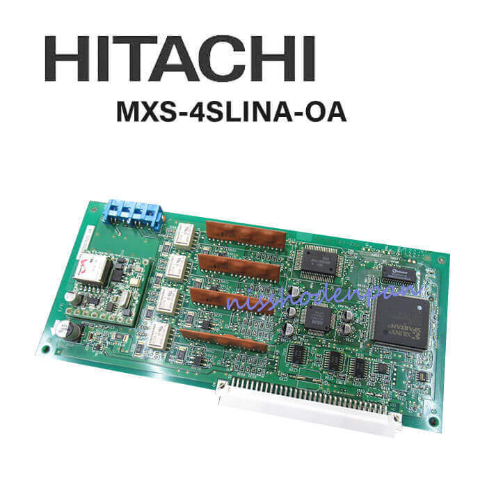 【中古】MXS-4SLINA-OA日立/HITACHI MX100IP/200IP/300IP4単体ユニット【ビジネスホン 業務用 電話機 本体】