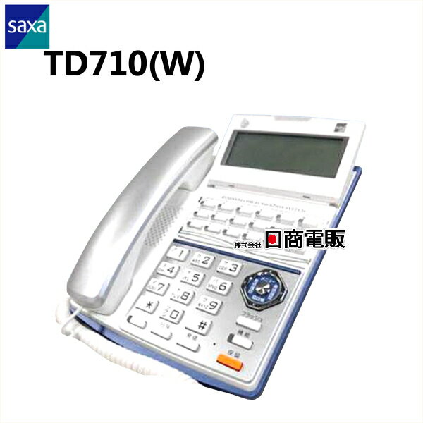 【中古】TD710(W) SAXA/サクサ PL...の商品画像