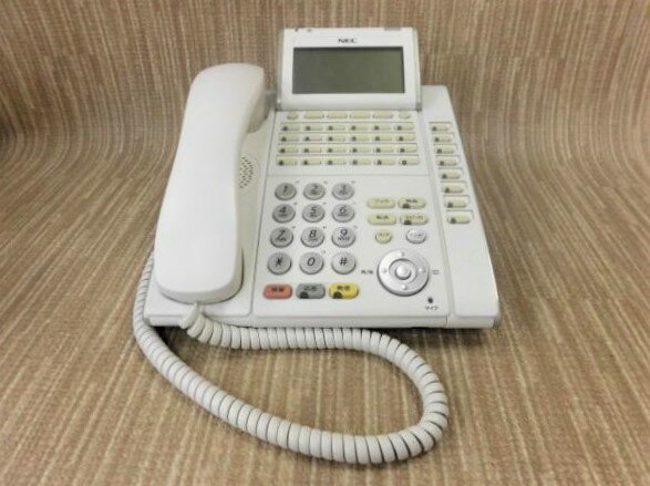 【中古】【アダプタなし】ITL-32D-1D(WH)TEL NEC Apire X 32ボタンIP多機能電話機【ビジネスホン 業務用 電話機 本体】