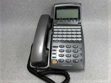 【中古】IX-24KTDXW(BKM)岩通/IWATSU TELMAGE/テレマージュ24ボタン標準電話機(黒)【ビジネスホン 業務用 電話機 本体】