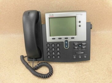 【中古】 Cisco シスコ Unified IP Phone CP-7942G IP電話機【ビジネスホン 業務用 電話機 本体】