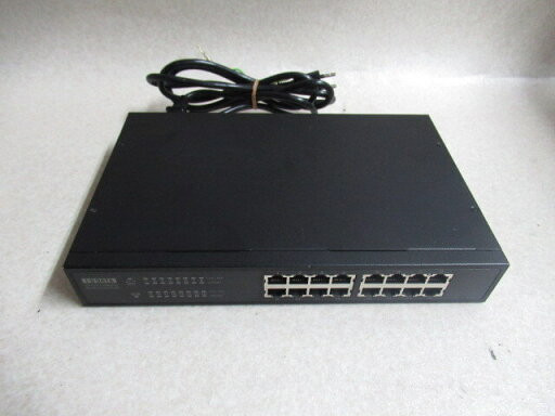 【中古】ETG-ESH16NA I-O DATA Gigabit Ethernet対応 スイッチングハブ(16ポート)【ビジネスホン 業務用 電話機 本体】 【中古】ETG-ESH16NA I-O DATA Gigabit Ethernet対応 スイッチングハブ(16ポート)【ビジネスホン 業務用 電話機 本体】