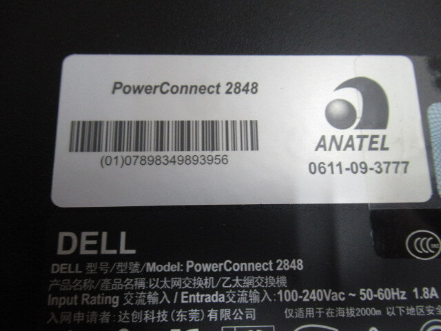 【中古】 PowerConnect 2848 DELL 48ポート1000BASE-Tマネージドスイッチ 【ビジネスホン 業務用 電話機 本体】 2