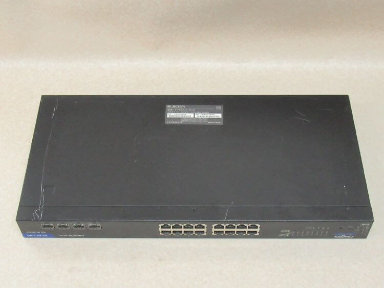 【中古】 EHB-SG2B16F-PLエレコム/ELEOM レイヤー2 PoE webスマートギガスイッチ 【ビジネスホン 業務用 電話機 本体】