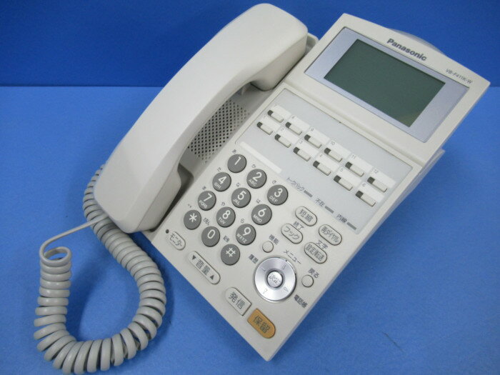 【中古】VB-F411K-W Panasonic/パナソニック ラ・ルリエ La Relier12ボタン漢字標準電話機【ビジネスホン 業務用 電話機 本体】