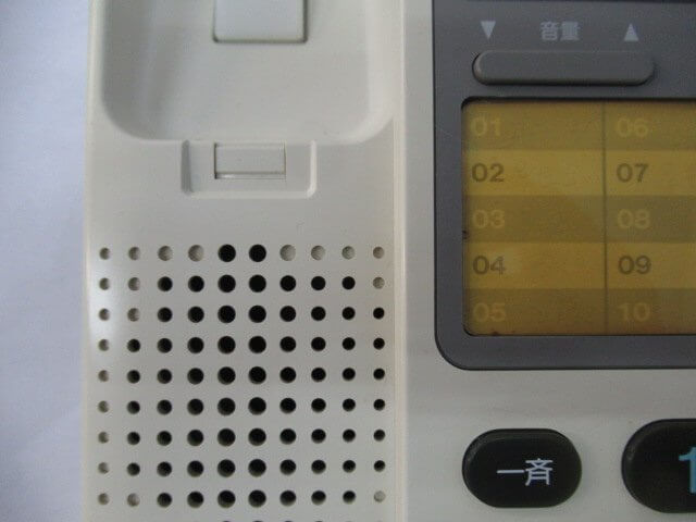 【中古】VJ-611M-W(白) Panasonic/パナソニック 208M型ボタン電話機【ビジネスホン 業務用 電話機 本体】 3
