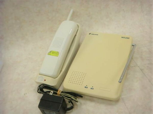 【中古】【日焼け】TAMURA MT100 MT200 WS230(W) アナログコードレス【ビジネスホン 業務用 電話機 本体 子機】 【中古】【日焼け】TAMURA MT100 MT200 WS230(W) アナログコードレス【ビジネスホン 業務用 電話機 本体 子機】