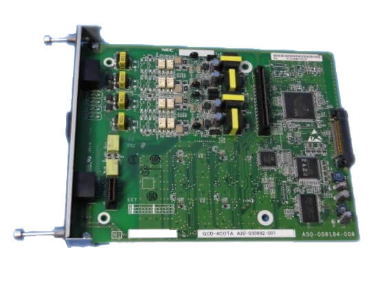 【中古】GCD-4COTA NTT 4アナログ局線(= NEC SV8300 CD-4COTA 同等品)【ビジネスホン 業務用 電話機 本体】