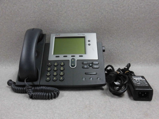 【中古】CP-7941G シスコ/CISCO Unified IP Phone IP電話機【ビジネスホン 業務用 電話機 本体】