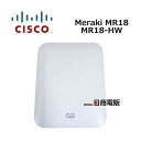 【中古】【AC無】 MR18-HW CISCO / シスコ Meraki MRシリーズ 無線LANアクセスポイント 本体と壁掛金具の出品になります。 電源は給電LAN(PoE)又はACアダプタ(別売)が利用可能です。　