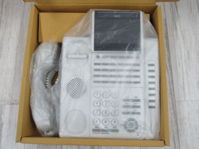 【中古】【未使用品】ITK-32CG-1D(WH) DT900シリーズ NEC Aspire WX 32ボタンカラーIP多機能電話機【ビジネスホン 業務用 電話機 本体】