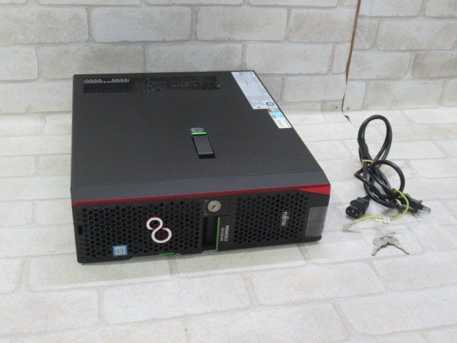 【中古】【OS無】【鍵付】 PRIMERGY TX1320 M4 【 OS無 / Xeon E-2224 3.4GHz / 1TB SATA 2.5インチ×4 / 16.00GB 】 【ビジネスホン 業務用 電話機 本体】