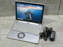 【中古】 Panasonic Let's note CF-XZ6HD1VS 【 Win10 Pro / i5-7200U / 4.00GB / SSD:128G...