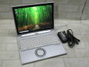 【中古】 Panasonic Let's note CF-XZ6HD1VS 【 Win10 Pro / i5-7200U / 4.00GB / SSD:128G...