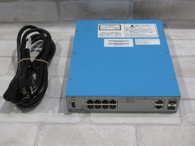 【中古】 APLFM108GTPOE 日立 / HITACHI ApresiaLightFM108GT-PoE スイッチングハブ PoE対応HUB 【ビジネスホン 業務用 電話機 本体】