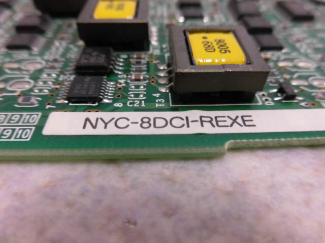 【中古】NYC-8DCI-REXEナカヨ/NAKAYO REXE/リグゼ 8多機能電話機ユニット【ビジネスホン 業務用 電話機 本体】 2