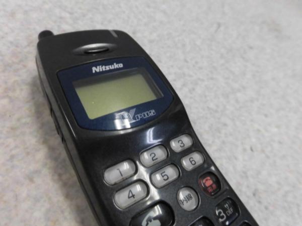 【中古】DX2D-6BPS-S NEC 日通工 コードレス電話機【ビジネスホン 業務用 電話機 本体 】