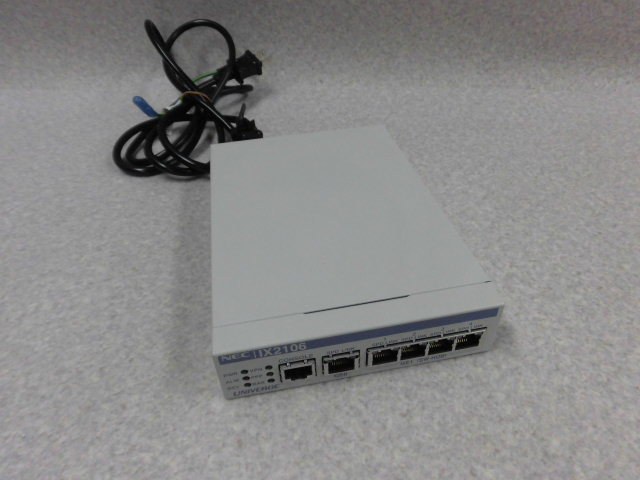 楽天市場】nec vpn対応高速アクセスルーター ix2106の通販 楽天市場】nec vpn対応高速アクセスルーター ix2106の通販