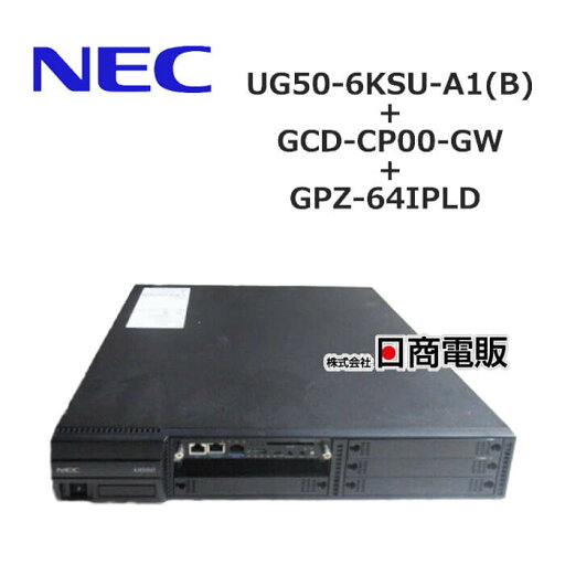 【中古】UG50-6KSU-A1(B) + GCD-CP00-GW + GPZ-64IPLD NEC UG50 トランクモジュール 【ビジネスホン 業務用 電話機 本体】 【中古】UG50-6KSU-A1(B) + GCD-CP00-GW + GPZ-64IPLD NEC UG50 トランクモジュール 【ビジネスホン 業務用 電話機 本体】