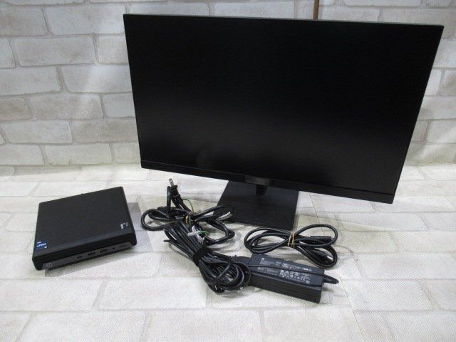 【中古】 HP Pro Mini 400 G9 Desktop PC + P24 G5 【 Win11 Pro / Core i5-12500T / 8.00GB / SSD:256GB 】 【 中古 ビジネスホン パソコン 業務用 電話機 本体】