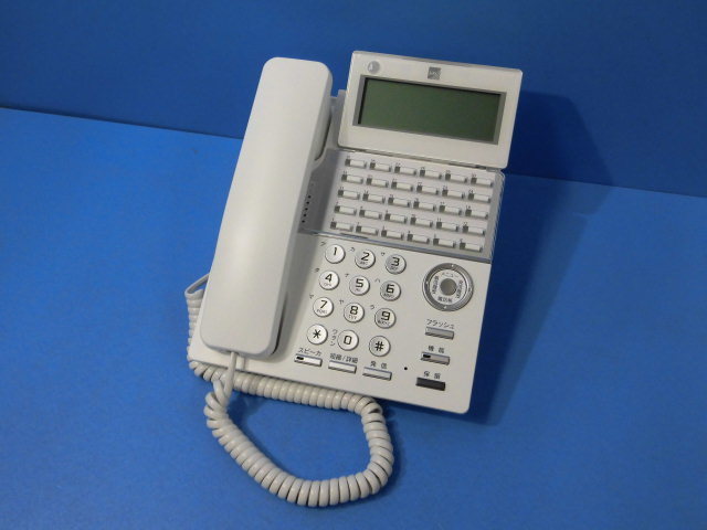 【中古】TD820(W)SAXA/サクサ PLATIA II 30ボタン標準電話機【ビジネスホン 業務用 電話機 本体】