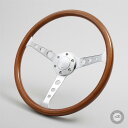 NARDI ナルディ ステアリング CLASSIC WOOD（ウッド） ウッド/ブラックスポーク（36φ） N122 送料無料(一部地域除く)