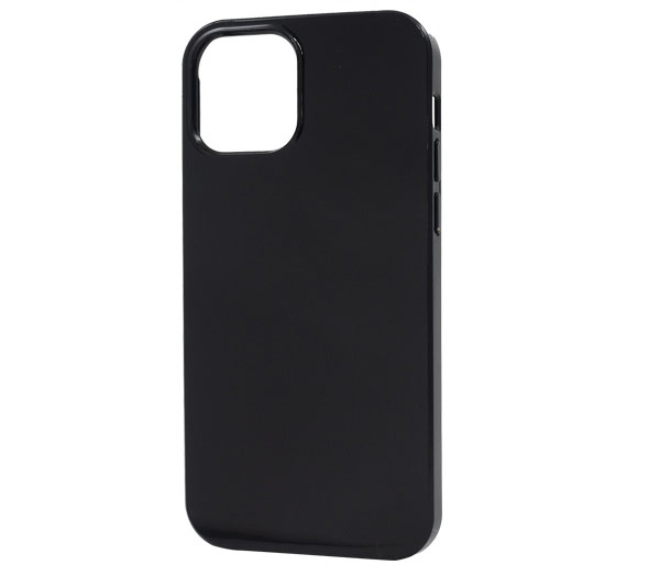 iPhone12 ハードケース ブラック iPhone12 Pro ケース カバー 黒 スマホケース スマホカバー 保護カバー シンプル アイフォンケース アイ...