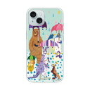 【10%OFFクーポン】 iPhone14 ケース iPhone14 Pro スマホケース iPhone16 15 14 Plus 13 Mini 12 11 XS XR 全機種対応 スマホカバー ハードケース アニマル柄 COMOデザイン 雨と動物たち 傘をさす クマ カンガルー