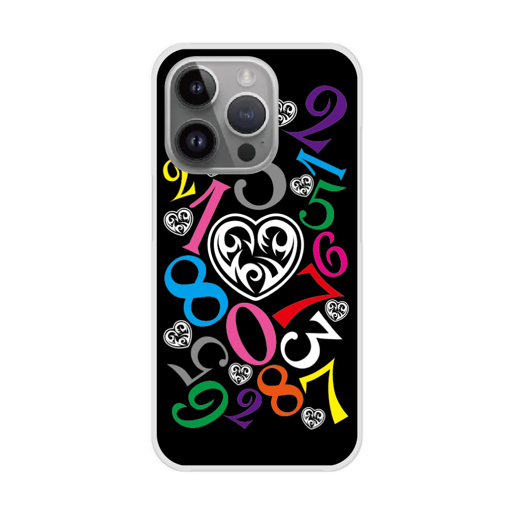Rakuten - 【お買い物マラソン 大特価セール】 AQUOS wish4 SH-52E ケース スマホケース AQUOS SH-53E SH-51E SH-54D SH-53D SH-51C SHG06 SHG07 ハードケース スマホカバー 全機種対応 シンプル マルチカラー ブラック 数字