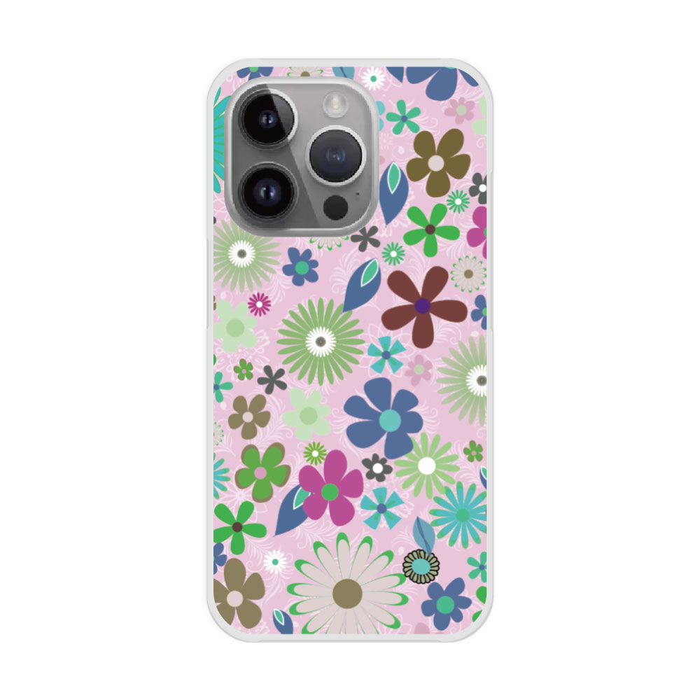 Rakuten - 【お買い物マラソン 大特価セール】 iPhone16e ケース スマホケース ハードケース iPhone16 15 14 13 12 11 Pro iPhone16 15 14 Plus iPhone13 12 Mini XS XR スマホカバー 全機種対応 シンプル 花柄 フラワー ピンク