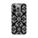 【お買い物マラソン 10%OFFクーポン】 iPhone16e ケース スマホケース ハードケース iPhone16 15 14 13 12 11 Pro iPhone16 15 14 Plus iPhone13 12 Mini XS XR スマホカバー 全機種対応 シンプル ダマスク柄 ブラック