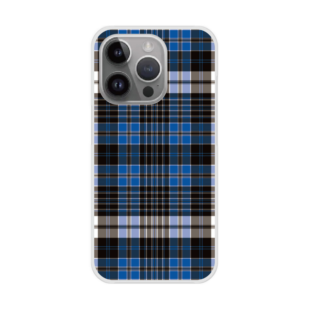 【お買い物マラソン 10%OFFクーポン】 AQUOS wish4 SH-52E ケース スマホケース AQUOS SH-53E SH-51E SH-54D SH-53D SH-51C SHG06 SHG07 ハードケース スマホカバー 全機種対応 シンプル チェック柄 ブルー
