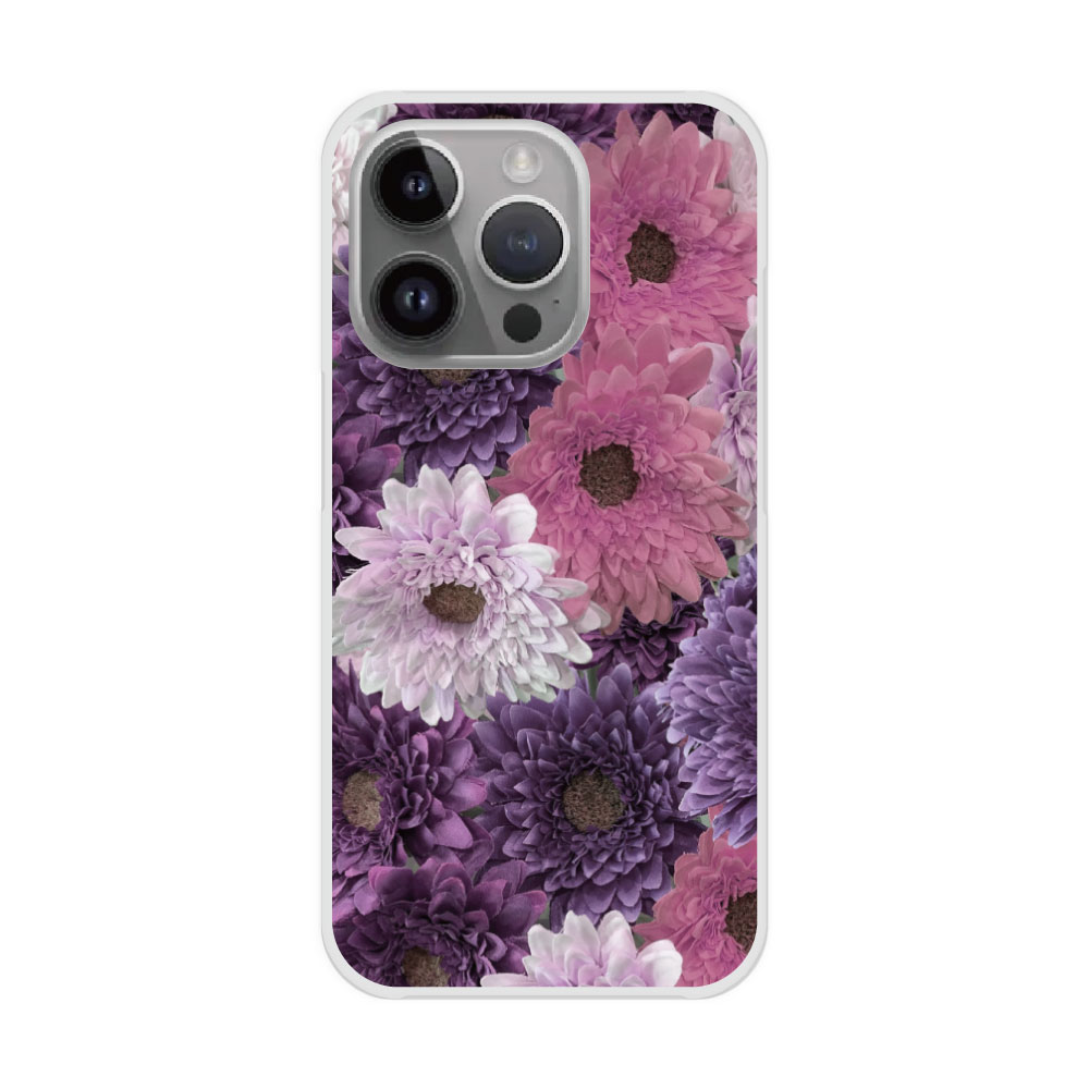 Rakuten - 【お買い物マラソン 大特価セール】 AQUOS wish3 SH-53D ケース スマホケース AQUOS SH-52E SH-54D SH-53D SH-52D SH-51C SH-54B SH-53A ハードケース スマホカバー 全機種対応 シンプル フラワー 30730