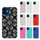 【お買い物マラソン 10%OFFクーポン】 iPhone16 ケース スマホケース iPhone16e 15 14 13 12 11 iPhoneSE 第3世代/第2世代 アイフォン ハードケース スマホカバー 全機種対応 シンプル ダマスク柄 ブラック