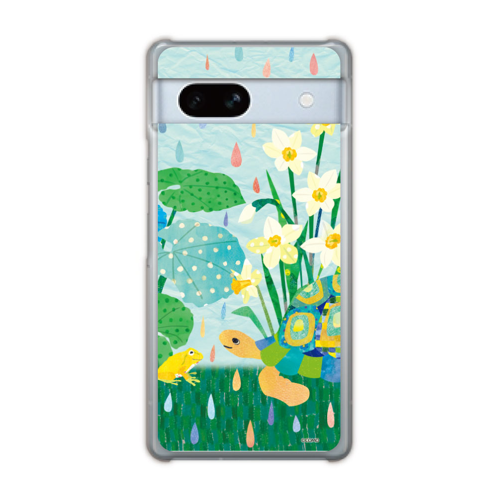Rakuten - 【10%OFFクーポン】 Google Pixel 8a ケース スマホケース グーグルピクセル Google Pixel 9 Pro 9 Pro XL 7a 6a 5a 4a 3a ハードケース スマホカバー 全機種対応 アニマル柄 カエルとカメ 雨模様