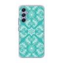 【お買い物マラソン 10%OFFクーポン】 全機種対応 スマホケース Galaxy S24 SC-51E/SCG25 ケース Galaxy SC-53B SC-52B SC-51B SCG10 SCG08 ハードケース スマホカバー シンプル ダマスク柄 グリーン