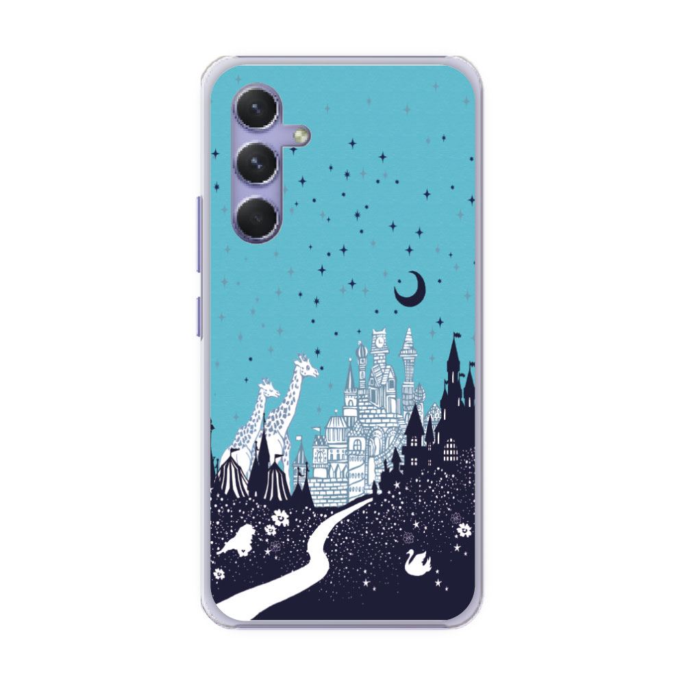 【父の日 7%OFFクーポン有】 スカラー Galaxy S24 SC-51E / SCG25 ケース スマホケース ギャラクシー SC-53E SC-52E SC-51C SC-56B SC-53B SC-52B SC-51B カバー ハードケース 全機種対応 メルヘン キリン フラワー 月 城 シック