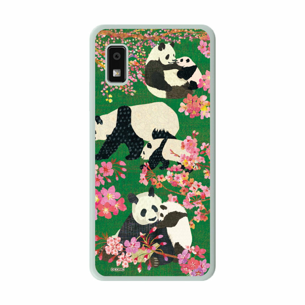 【お買い物マラソン 大特価】 AQUOS sense8 SH-54D ケース スマホケース アクオス SH-53E SH-52E SH-51E SH-52D SH-53C SH-52C SH-51C スマホカバー 全機種対応 COMO アニマル柄 サクラパンダ