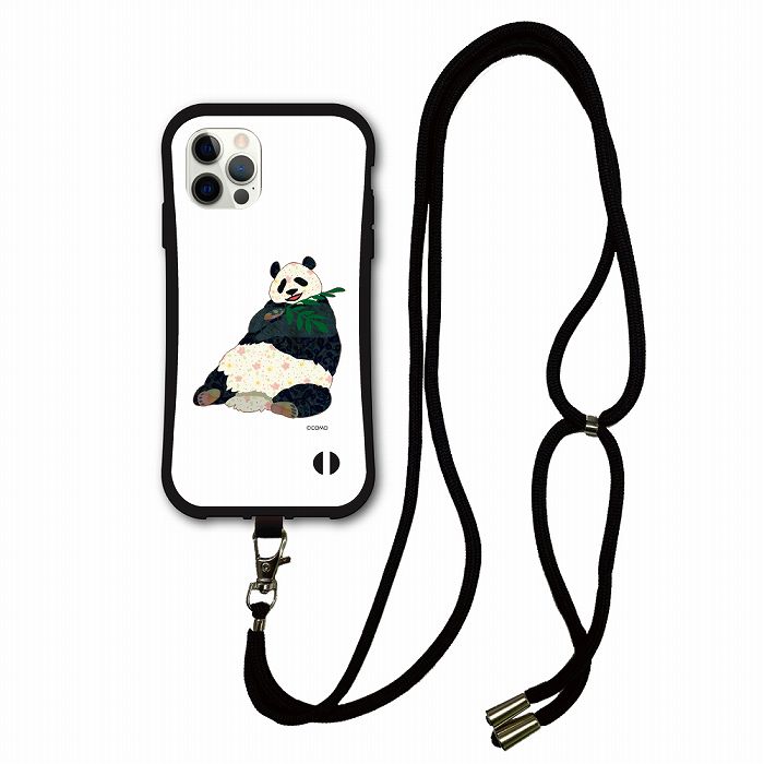 スマホショルダー付アニマル柄動物i...