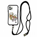 【お買い物マラソン 10%OFFクーポン】 スマホショルダー付 スカラー iPhoneSE 第3世代 第2世代 ケース 耐衝撃 i-coronケース iPhone 16e 16 15 14 13 スマホケース 全機種対応 スマホカバー scolar ヒツジ フルーツ チョウ scr-wh5041-neck