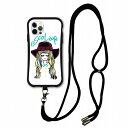 【お買い物マラソン 10%OFFクーポン】 スマホショルダー付 スカラー iPhone14 ケース 耐衝撃 i-coronケース アイフォン 16 15 13 12 11 スマホケース 全機種対応 スマホカバー scolar スカラーちゃん 帽子 シンプル