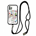 【お買い物マラソン 10%OFFクーポン】 スマホショルダー付 スカラー iPhone16 ケース 耐衝撃 i-coronケース iPhone 16e 15 14 Pro Plus スマホケース 全機種対応 スマホカバー scolar スカラークラブ バンド ピアノ ギター scr-wh5058-neck