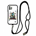 【お買い物マラソン 10%OFFクーポン】 スマホショルダー付 スカラー iPhone16 ケース 耐衝撃 i-coronケース iPhone 16e 15 14 Pro Plus スマホケース 全機種対応 スマホカバー scolar ニャンコロボ ニャンコUFO scr-wh5060-neck