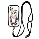 【超~お得 10%OFFクーポン有】 スマホショルダー付 スカラー iPhone 16e ケース 耐衝撃 i-coronケース iPhone16 15 14 13 12 スマホケース 全機種対応 スマホカバー scolar パンダ フルーツ チョウ スター scr-wh5070-neck
